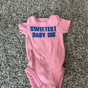 Newborn onesie